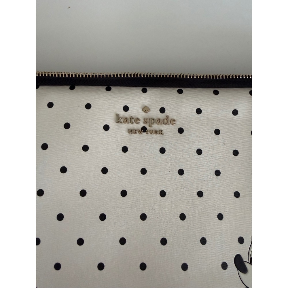 Kate Spade x Disney Minnie Mouse Figaro 15" Laptop Sleeve Polka Dot K4835 - Picture 3 of 7